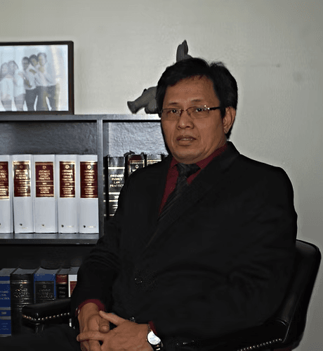 Jarvis Yap Ortega in his office